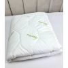 Letný detský set paplón a vankúš do postieľky Aloe Vera Green