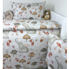 Posteľné obliečky Zvieratkový Svet sivá 90x130:45x65 cm