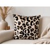 obliecka na vankus s leopardim vzorom