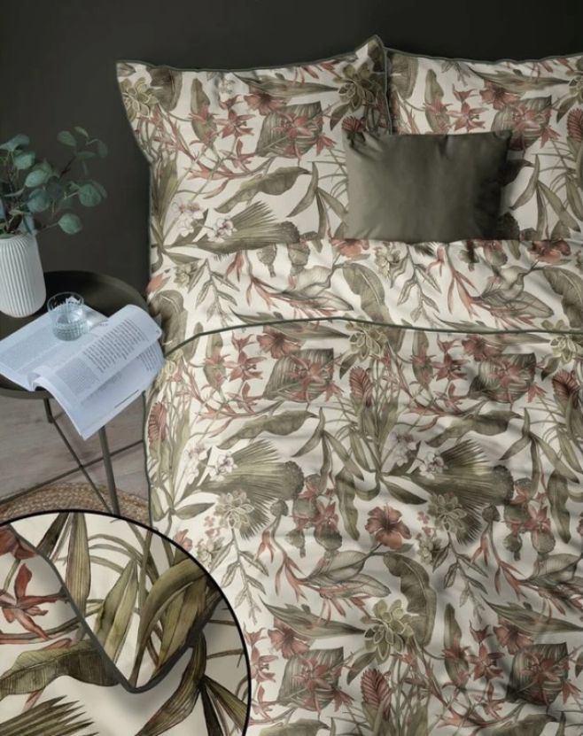 🌿 LAME PERCALE – luxusné perkálové obliečky 🌿 Nechajte svoju spálňu rozkvitnúť ✨ Jemný kvetinový dizajn v prírodných...