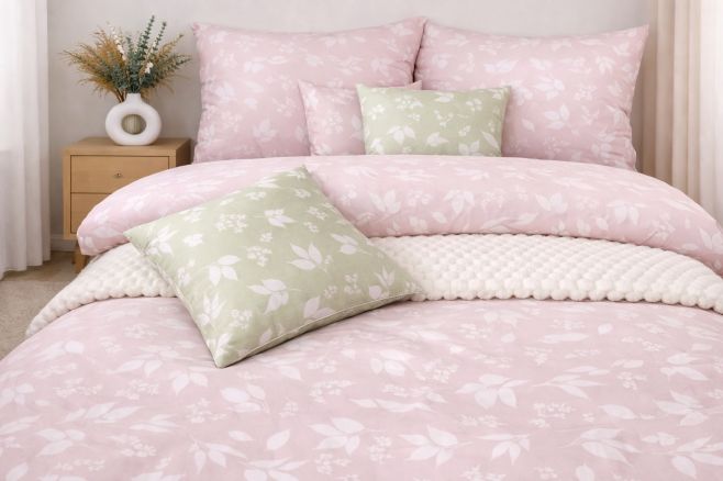 🌸 Privítajte jar vo svojej spálni 🌸 Nechajte svoju spálňu rozkvitnúť jemnými farbami a romantickým vzorom. Obliečky Rose v...