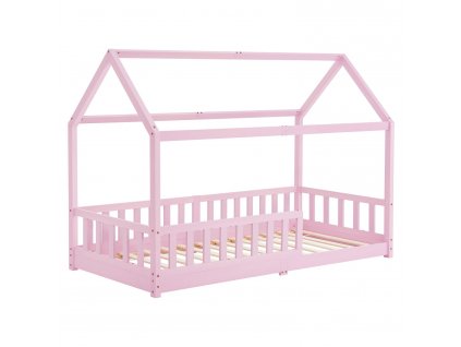 Dětská postel Marli 90 x 200 cm - růžová