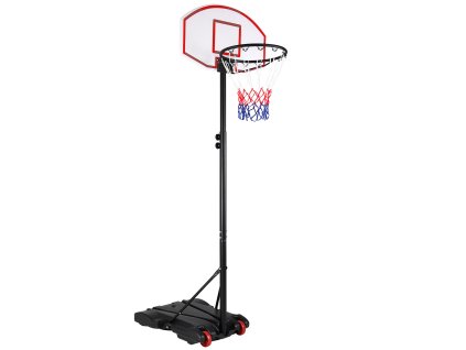 Basketbalový koš s kolečky - 179-209 cm 28229