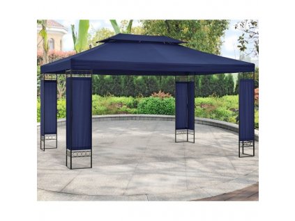 Zahradní altán Capri 3 x 4 m - tmavě modrý 28652