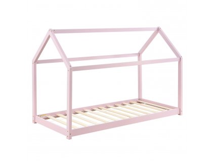 Dětská postel Carlotta 90 x 200 cm - růžová 30793