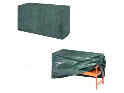 Ochranný kryt na lavici 162x65x88cm - zelený 30819