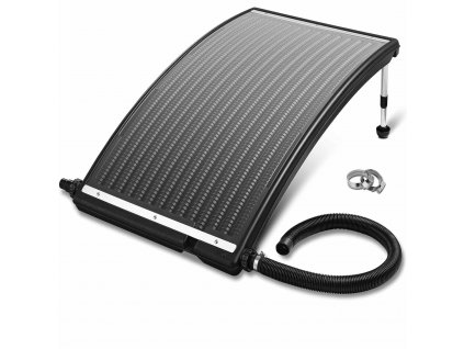 Solární panel pro ohřev vody 110x69x14cm - antracit 30912