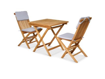 Dřevěný balkonový set Bristol - teak