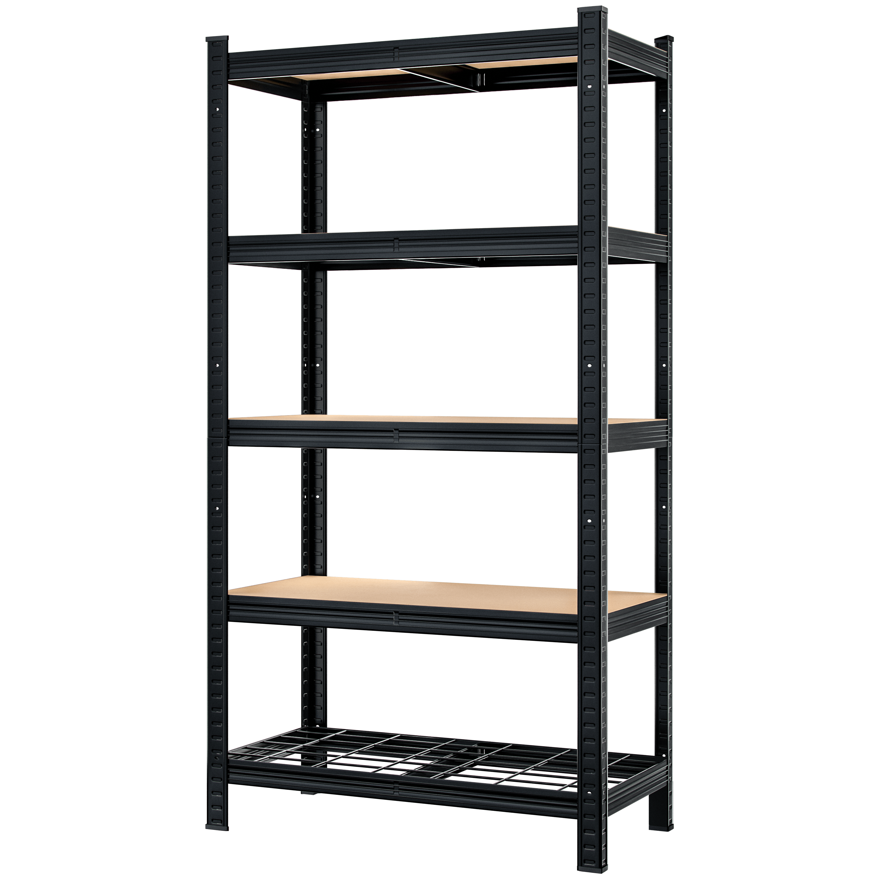Levně Regál Premium 180x90x40 cm - černý
