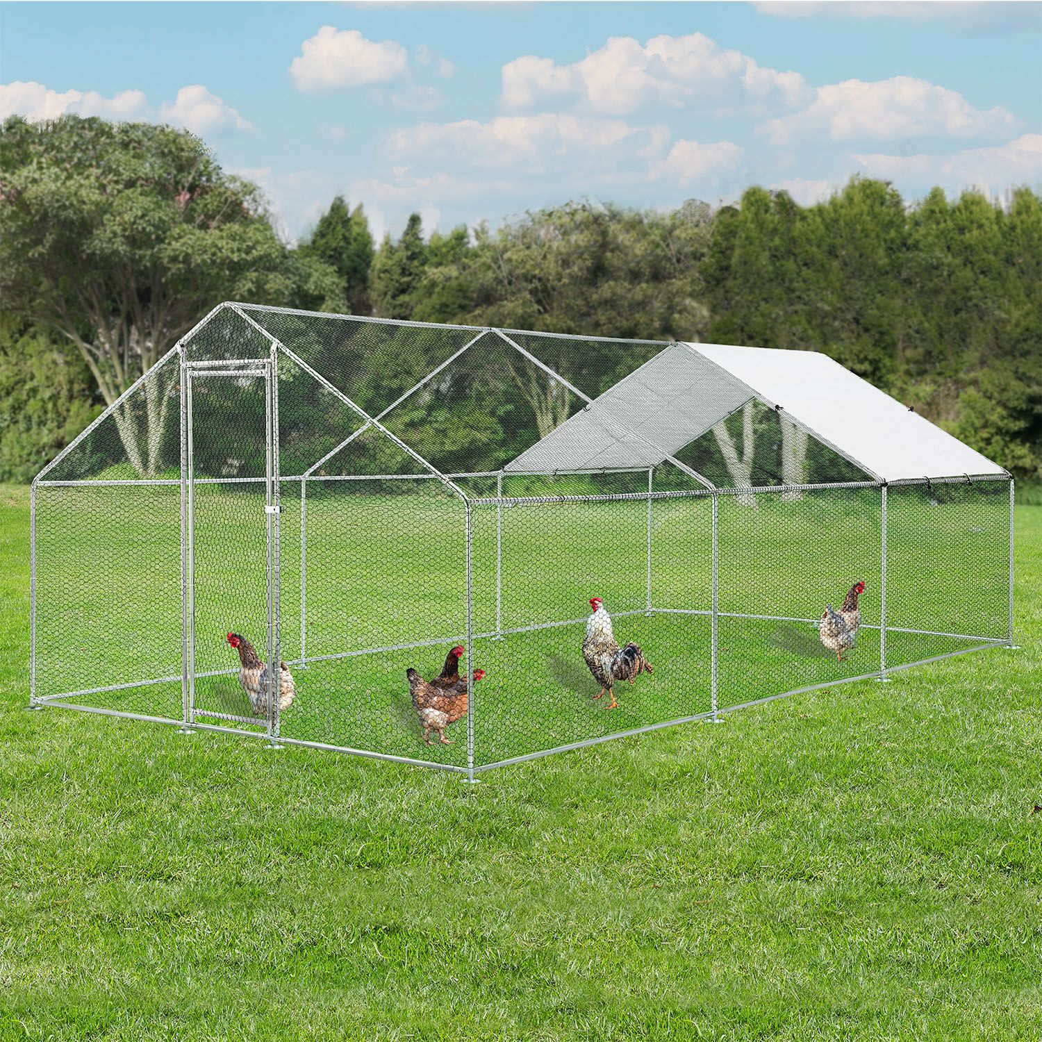 Výběh pro slepice - 3x6x2m