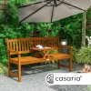 Zahradní lavička se stolečkem 153 cm - eukalyptus využití