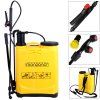Tlakový postřikovač 20 l - žlutý popis