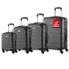 12741 set 4 ks cestovnych kufrov cierny