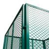 13113 4 kovovy komposter 800 l zeleny