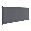 Boční markýza Dubaj 500 x 180cm - antracit