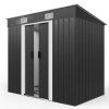 Zahradní domek A1 196x122x182 cm - antracit