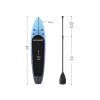Paddleboard s příslušenstvím modrý rozměry