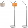Designová oblouková lampa - nastavitelná 150-175cm stojan