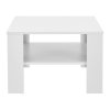 Konferenční stolek 60x60cm - bílý design