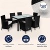 Zahradní ratanová sestava Berlin 1+6 - černá vlastnosti