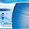 Pískový filtrační systém 9.600 l/h objem nádrže