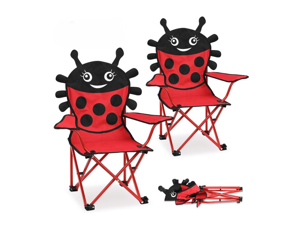 Detská skladacia stolička Beetle - sada 2 ks produkt