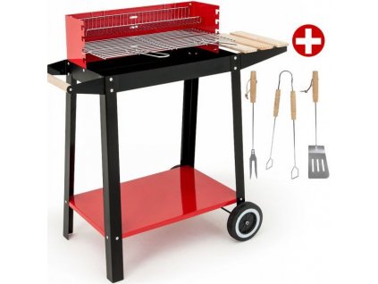 Záhradný gril BBQ grill + príslušenstvo 6526