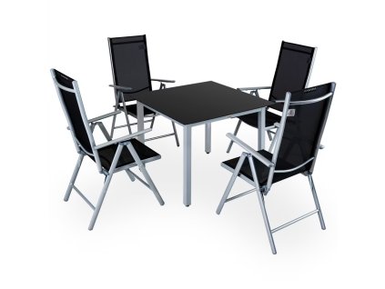 Hliníková zostava Alu 1+4 - strieborná využitie