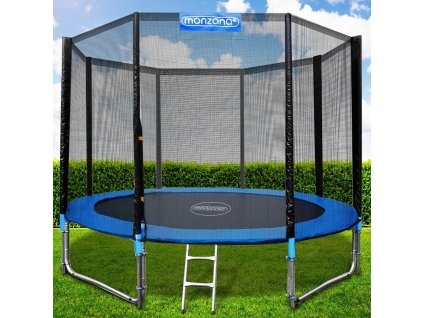 Trampolína O 427 cm s bezpečnostnou sieťou a certifikátom TÜV SÜD GS 2739