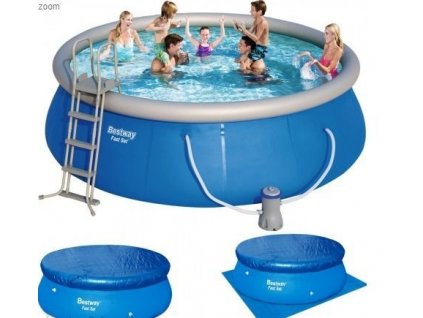 Bazén - Fast Set Pool - O 457 cm x H 84 cm + Príslušentsvo 4026