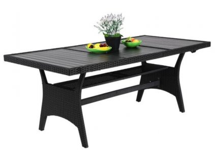 Záhradný ratanový stôl 190x90x75 cm 7787