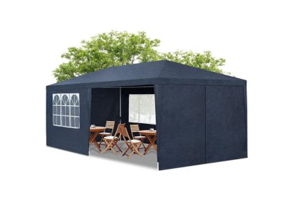 Párty stan 3x6 m - modrá