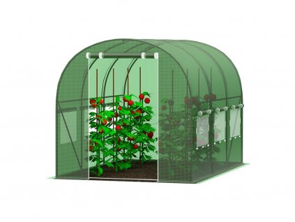 Záhradný fóliovník zelený 2x3m 14517
