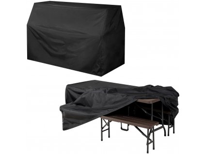 Ochranný kryt na pivný set 180x95x76cm – antracit 19196