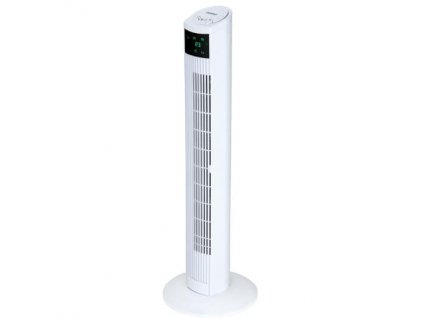 Vežový ventilátor 96 cm - biely