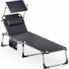 Záhradné lehátko Malta - antracit