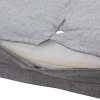 Poduška na lehátko - sivá 12579