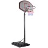 Basketbalový kôš s kolieskami - 257-305 cm 15039