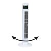 Vežový ventilátor 96 cm - biely pohyb