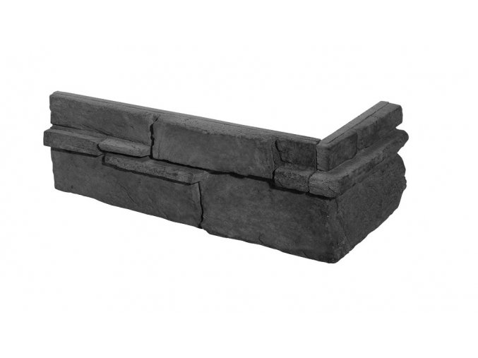 Obklad imitace kamene Grenada 5 graphite roh - Stegu