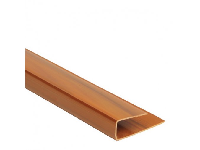 ukončovací profil COLOR zlatý dub - teak