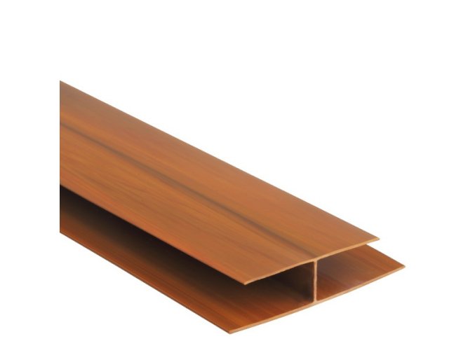 spojovací profil pro palubky COLOR teak - zlatý dub