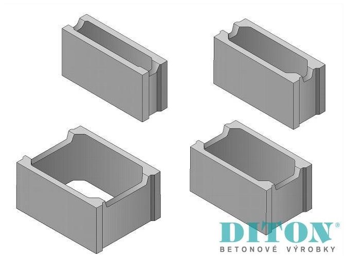 Ztracené bednění Diton