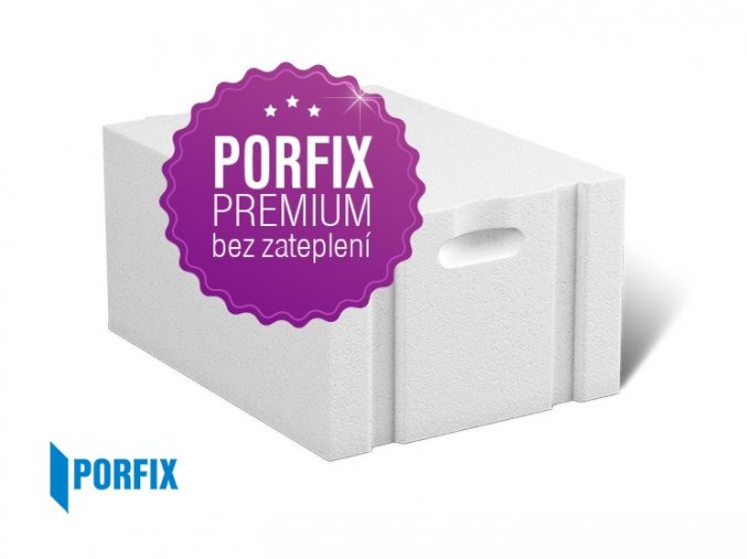 tvárnice Porfix Premium bez zateplení  375mm