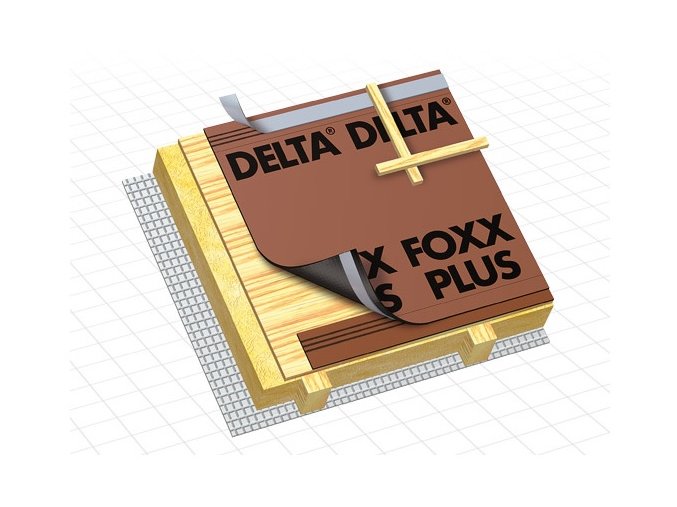 DÖRKEN Delta FOXX PLUS - difuzní pojistná hydroizolace s páskou