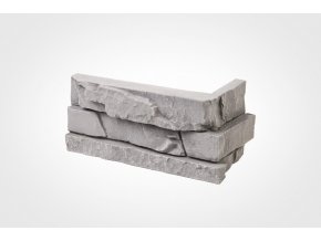 Obklad imitace kamene Bastida šedá - roh