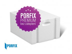 tvárnice Porfix Premium bez zateplení  375mm