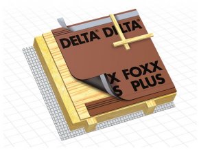 DÖRKEN Delta FOXX PLUS - difuzní pojistná hydroizolace s páskou
