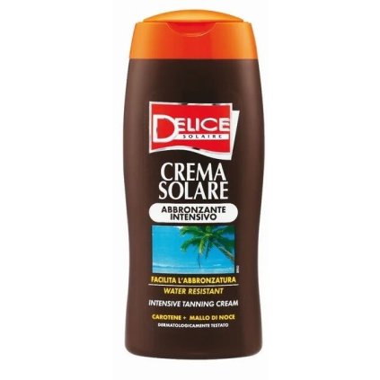 Delice Solaire Crema Solare Abbronzante Intensivo opalovací krém pro intenzivní opálení 250 ml S karotenem