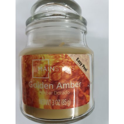 Mainstays svíčka Golden Amber 85 g